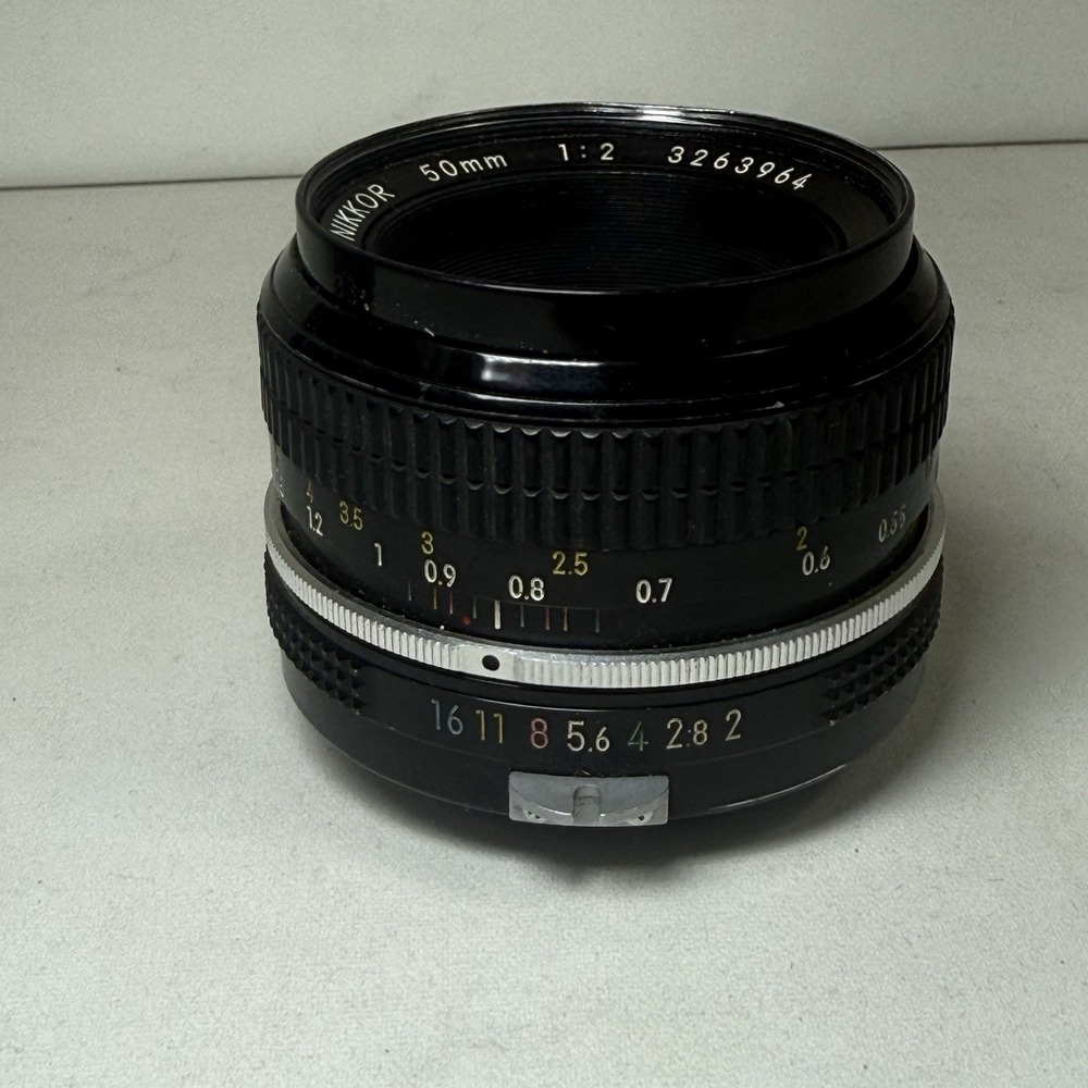 Nikon Ai Nikkor 50mm F/2.0 MF Manual Standard Prime Lens From‎ JAPAN